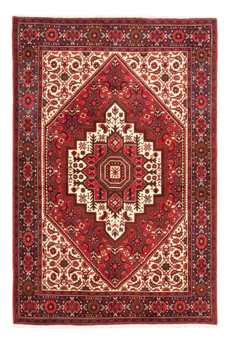 Gholtogh Teppich 100x148cm - Perserteppich - rot