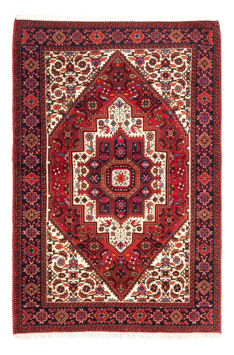 Gholtogh Teppich 100x148cm - Perserteppich - rot