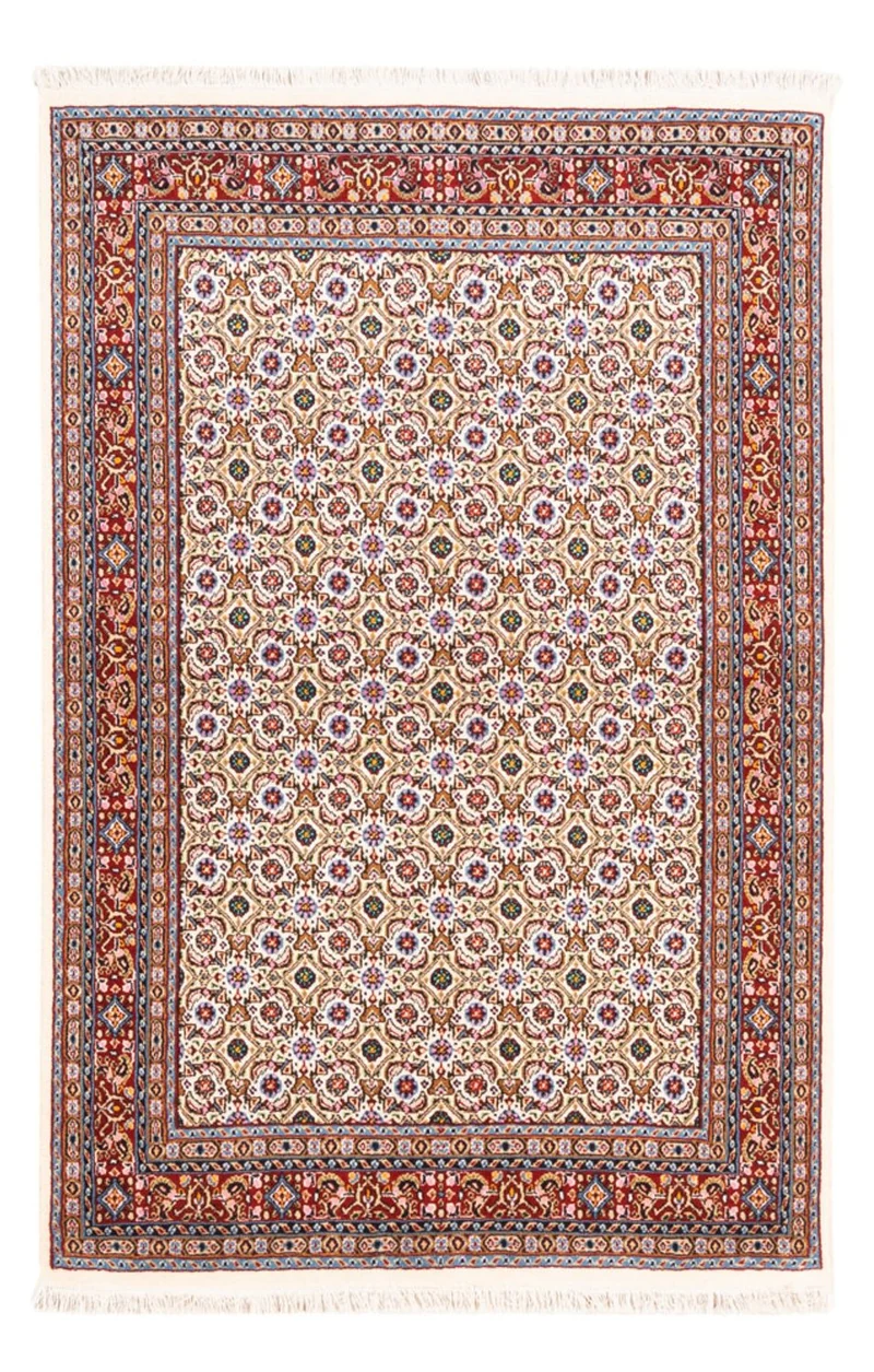 Moud Teppich 98x146cm - Perserteppich - beige