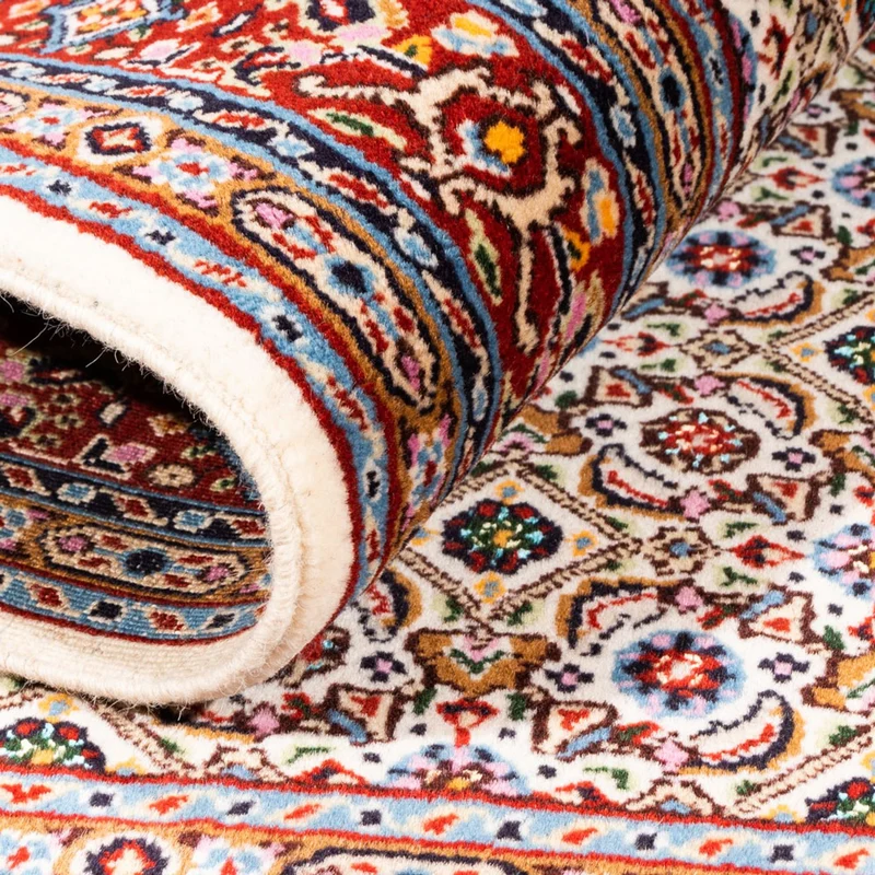 Moud Teppich 98x146cm - Perserteppich - beige