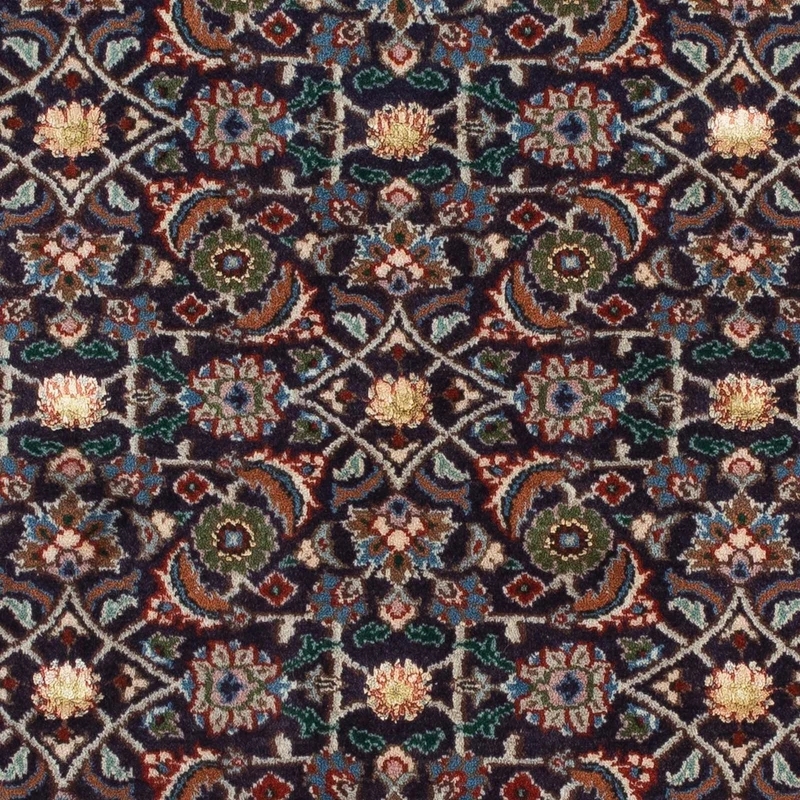 Moud Teppich 103x104cm - Perserteppich - dunkelblau
