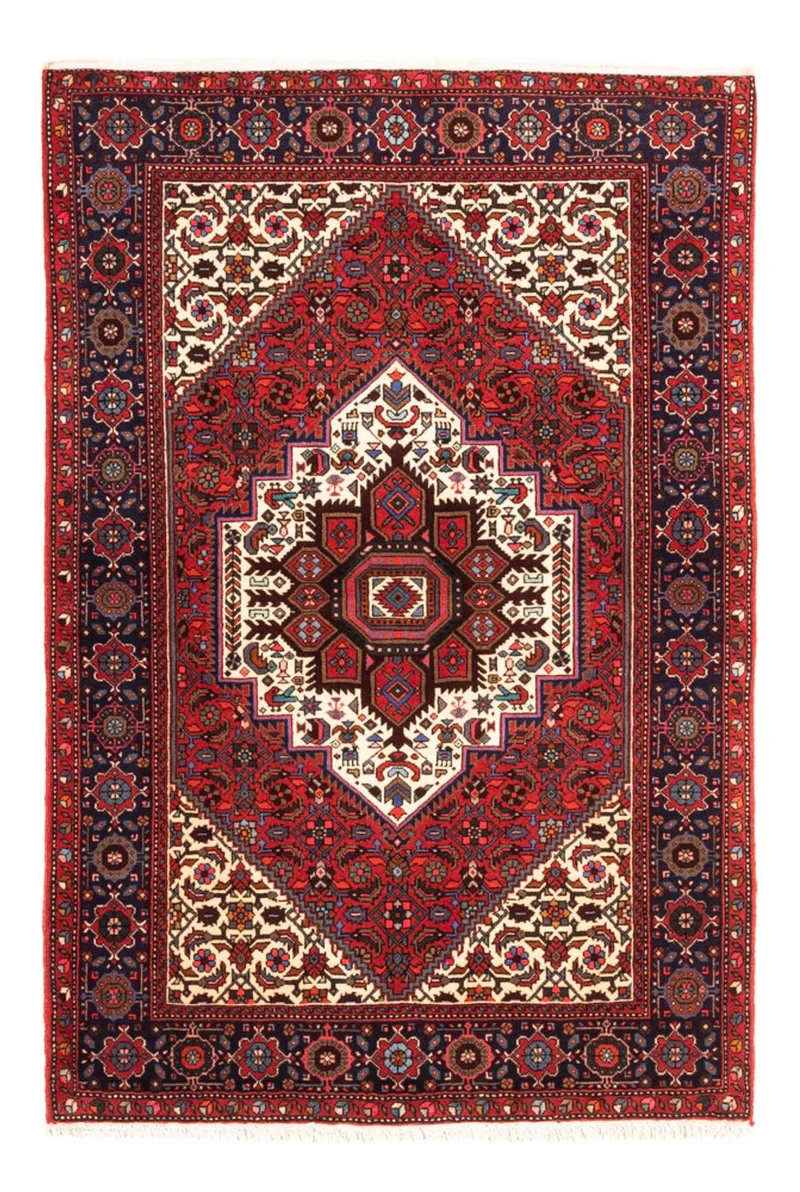 Gholtogh Teppich 100x147cm - Perserteppich - rot