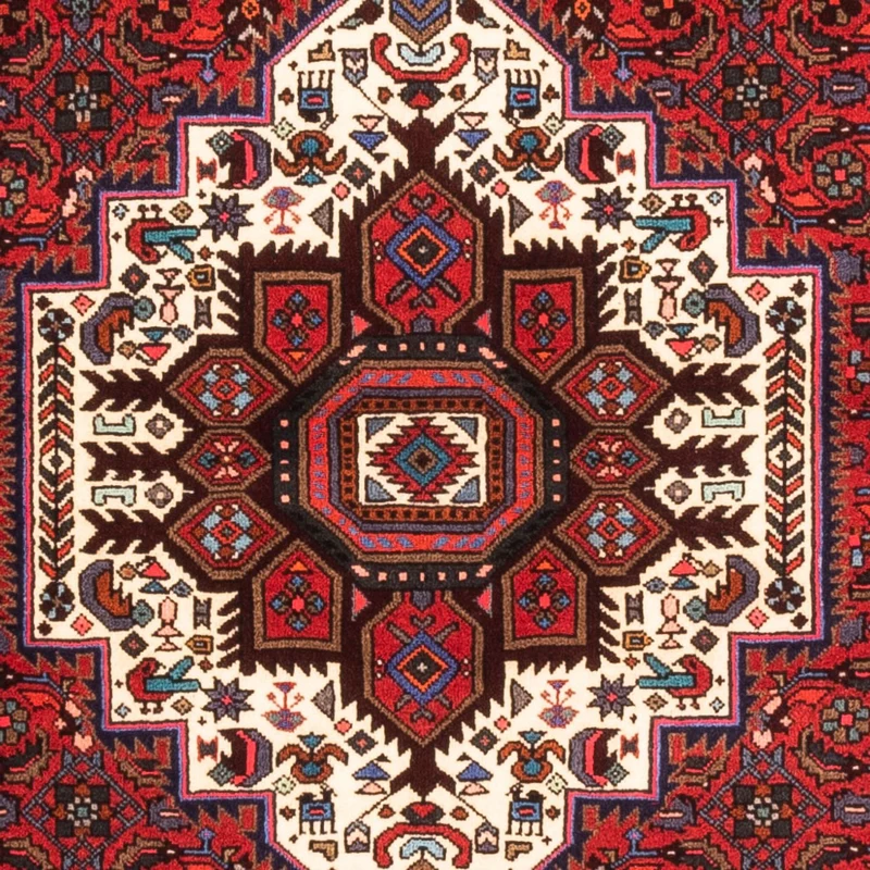 Gholtogh Teppich 100x147cm - Perserteppich - rot