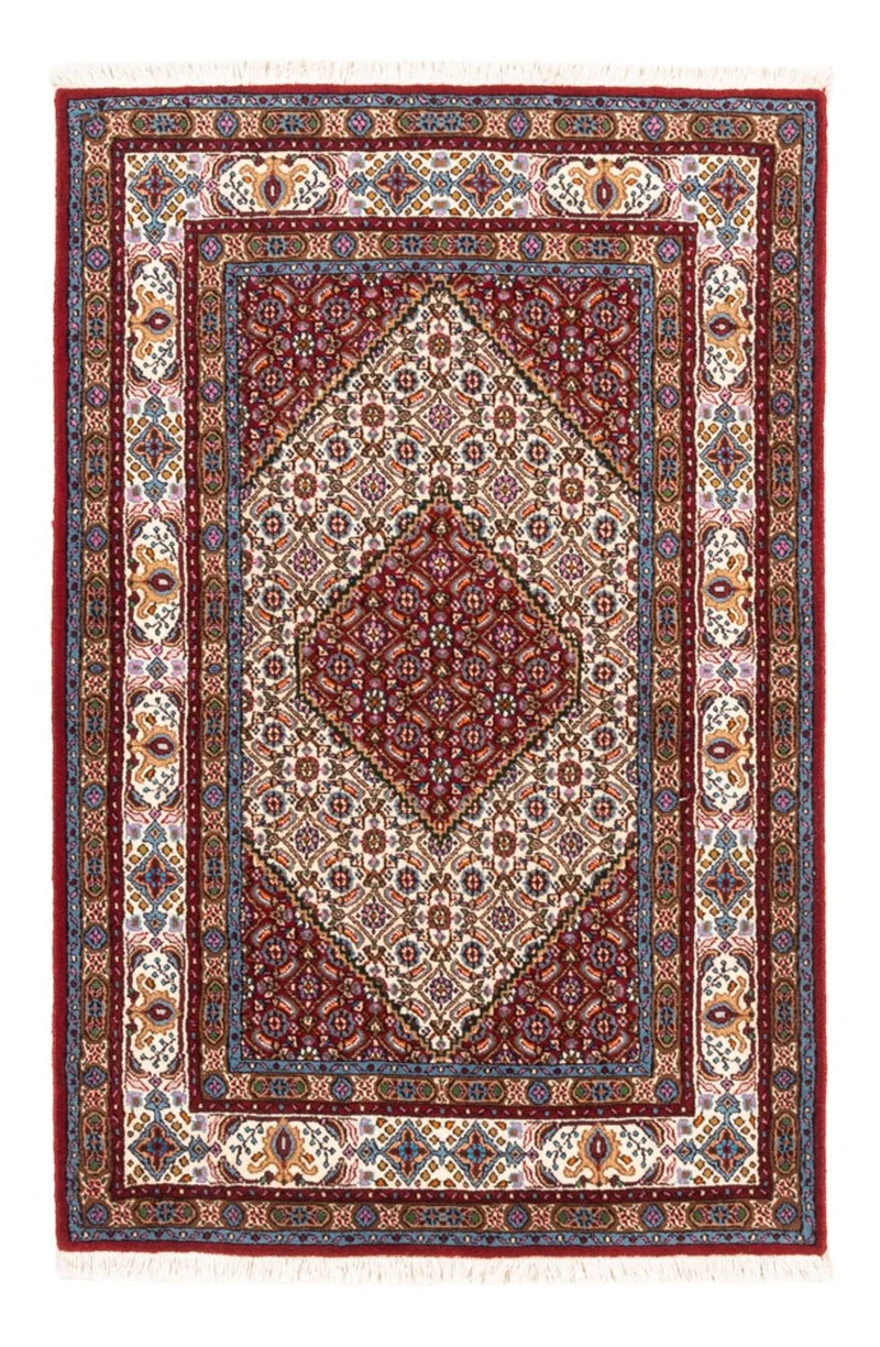 Moud Teppich 80x120cm - Perserteppich - rot