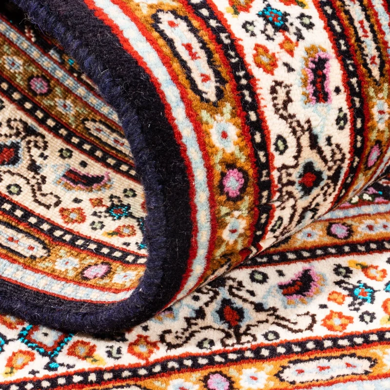 Moud Teppich 80x120cm - Perserteppich - dunkelblau