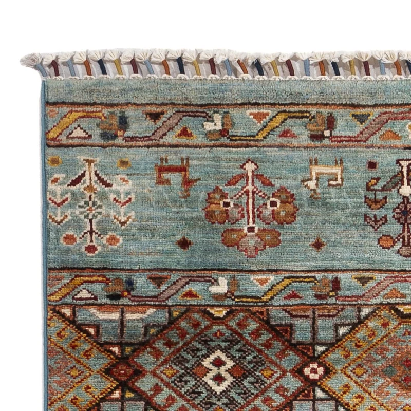 Ziegler Teppich - Ariana - 83 x 122 cm - hellblau