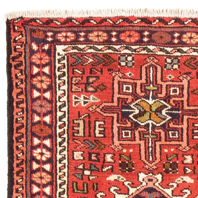 Qaraja Teppich 72x285cm - Perserteppich - rot