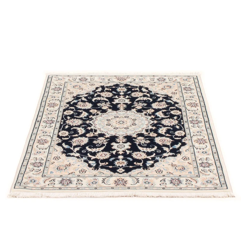 Nain - 6La Teppich 81x118cm - Perserteppich - dunkelblau