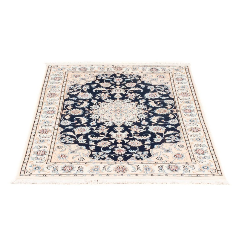 Nain - 6La Teppich 80x120cm - Perserteppich - dunkelblau