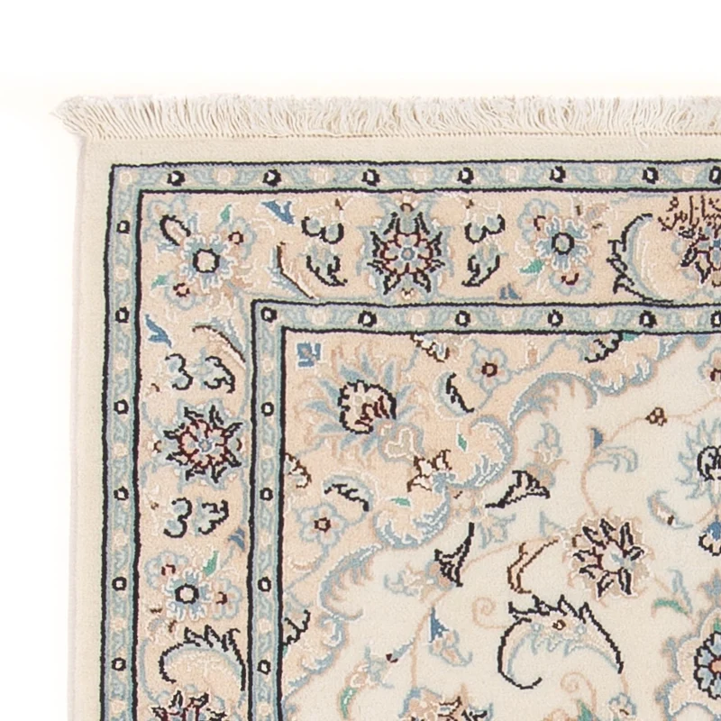 Perserteppich - Nain - Premium - 80 x 120 cm - creme