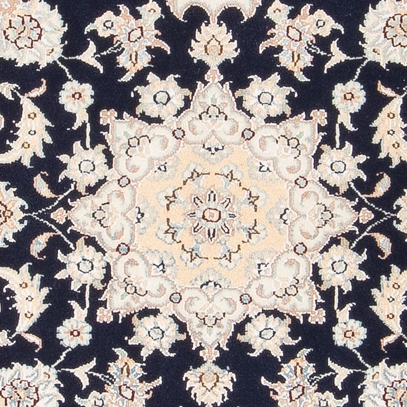 Nain - 6La Teppich 80x120cm - Perserteppich - dunkelblau