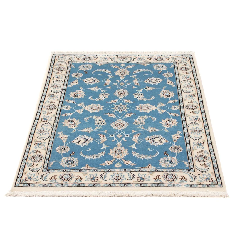 Nain - 6La Teppich 80x120cm - Perserteppich - hellblau