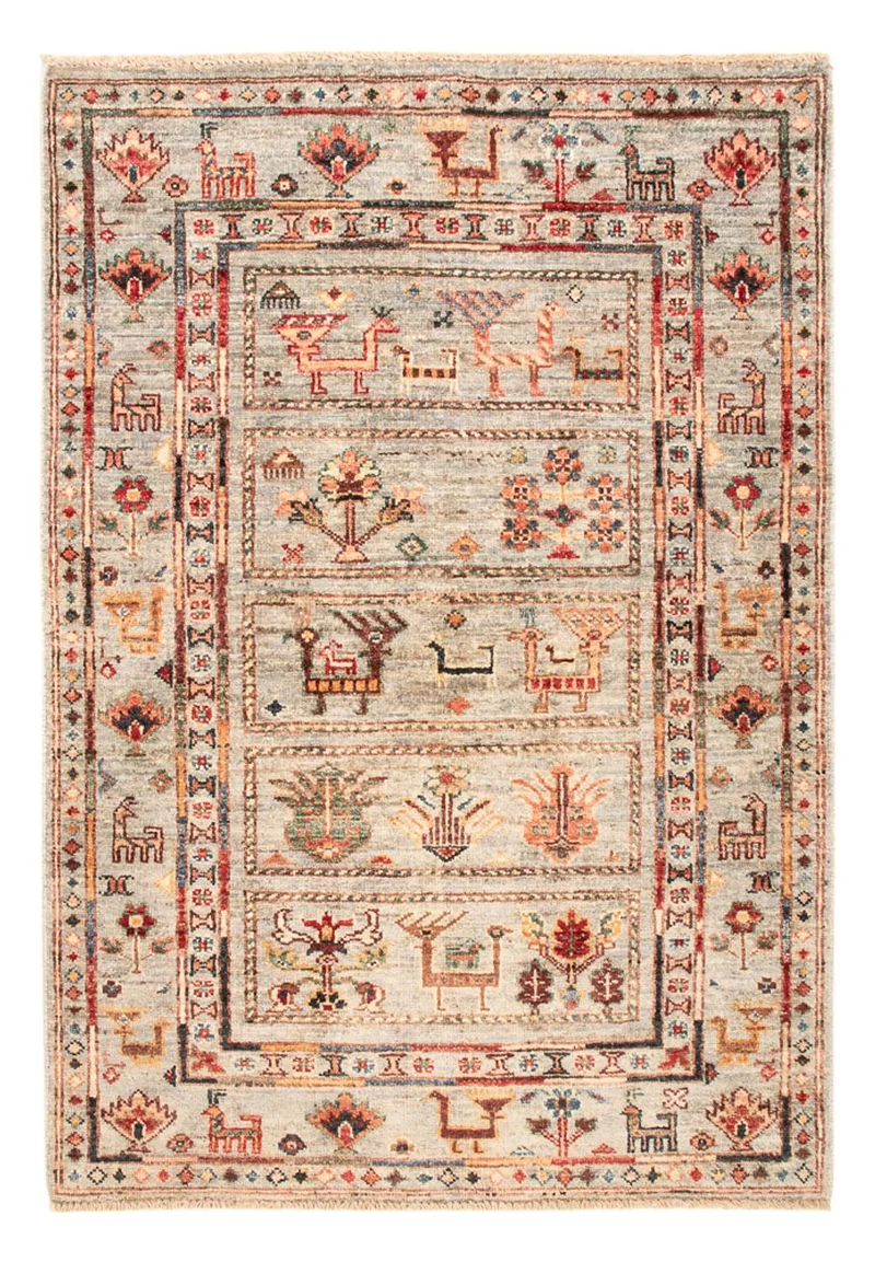 Ariana Teppich 84x118cm - Orientteppich - beige