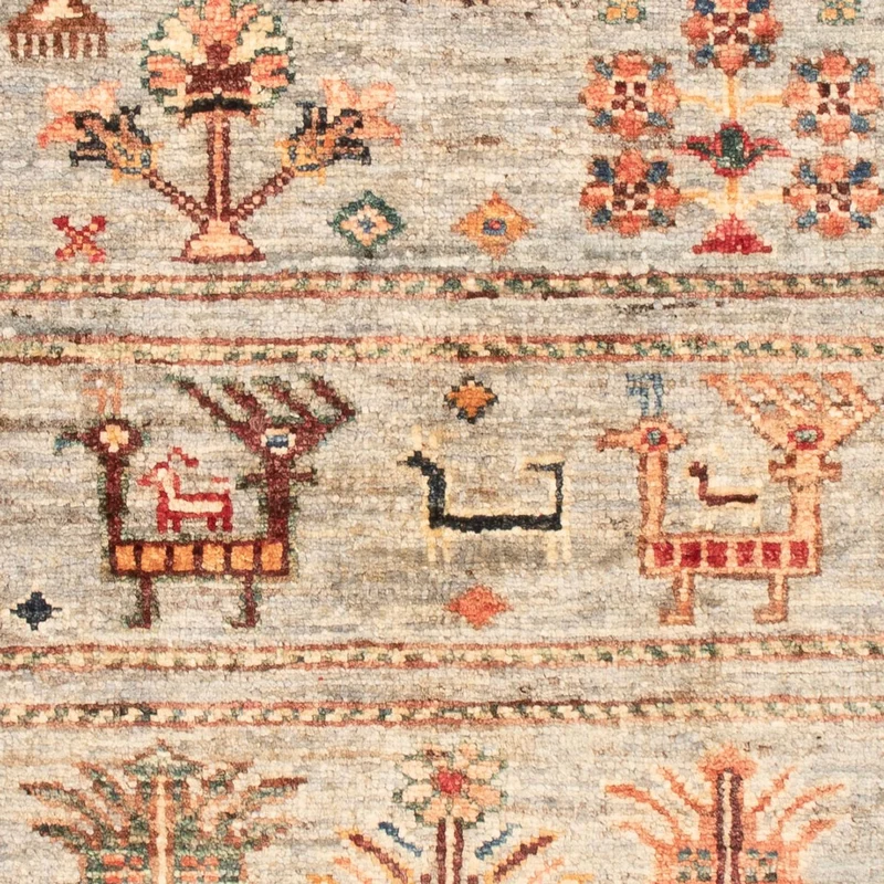 Ariana Teppich 84x118cm - Orientteppich - beige