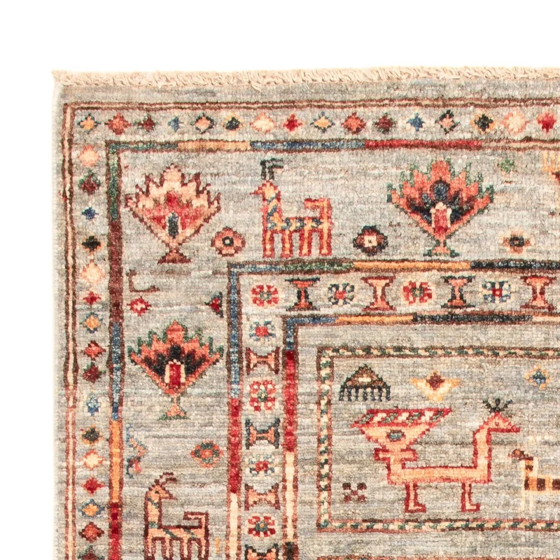 Ariana Teppich 84x118cm - Orientteppich - beige