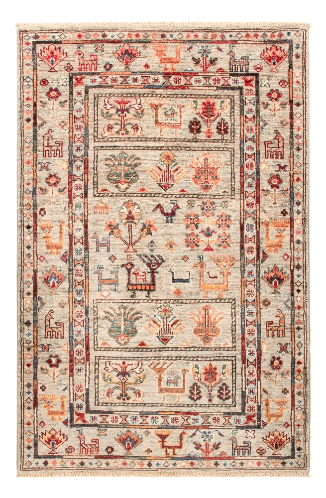 Ariana Teppich 80x122cm - Orientteppich - beige