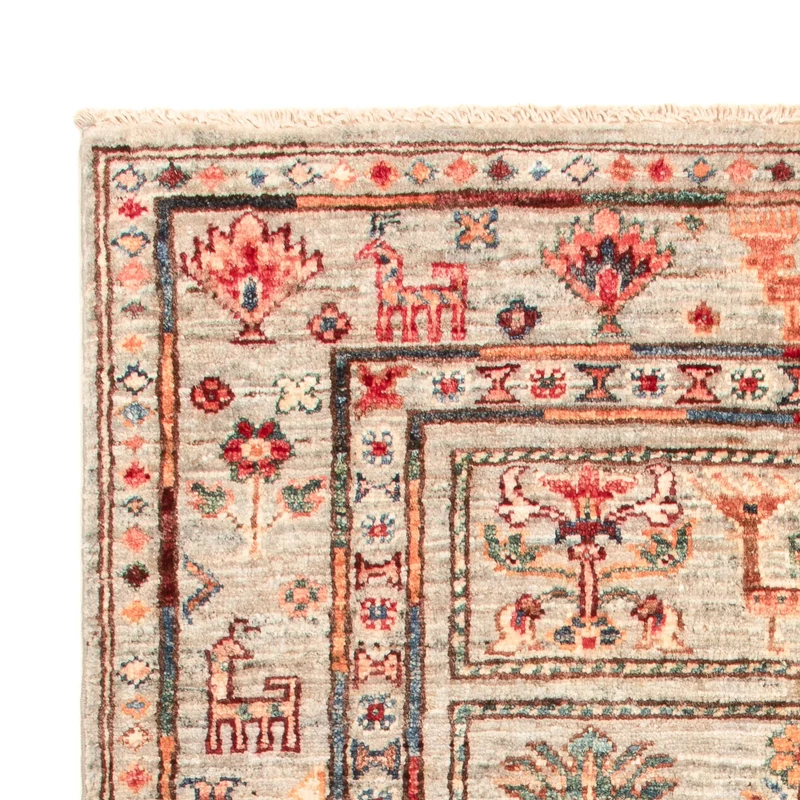 Ariana Teppich 80x122cm - Orientteppich - beige