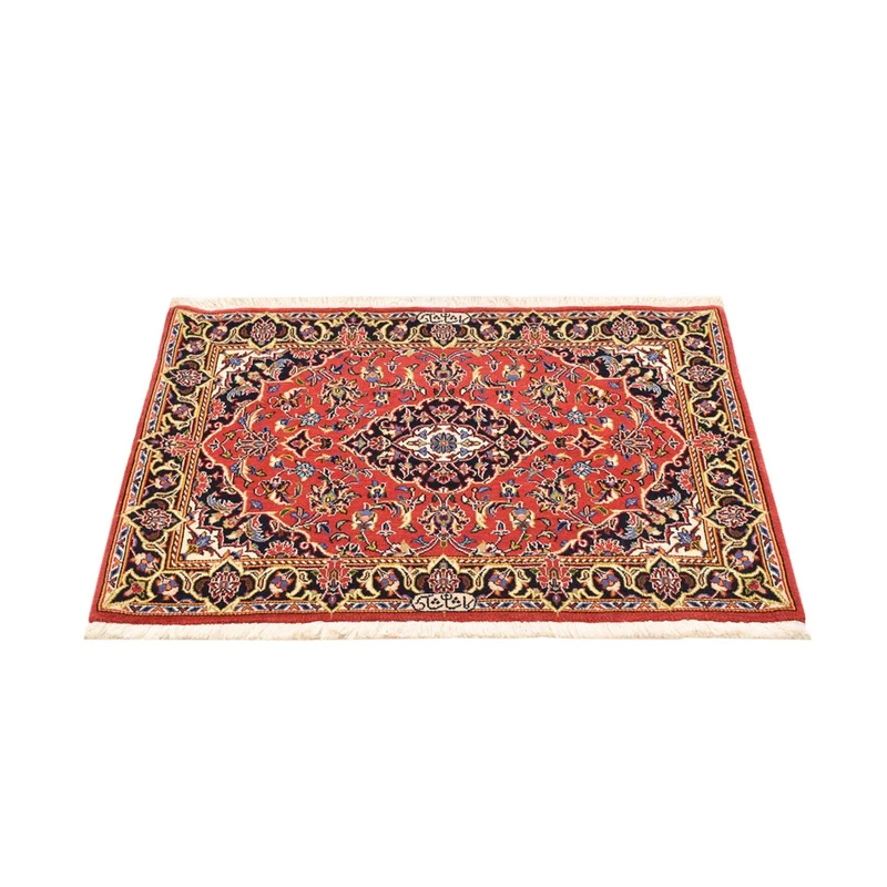 Keshan Teppich 70x100cm - Perserteppich - rot