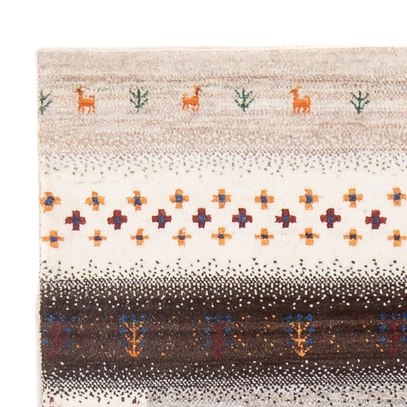 Loribaft Teppich Perser 84x130cm - Orientteppich - mehrfarbig