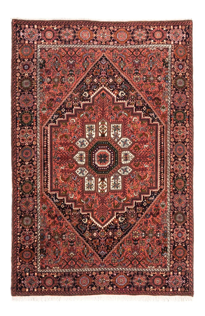 Gholtogh Teppich 100x147cm - Perserteppich - rot