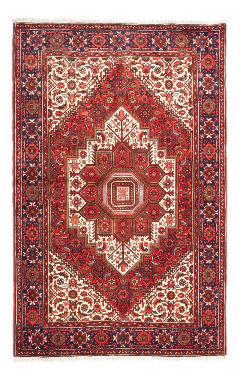 Gholtogh Teppich 98x150cm - Perserteppich - rot
