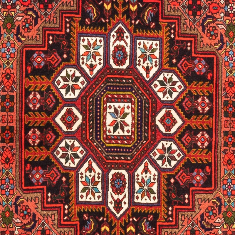 Gholtogh Teppich 100x146cm - Perserteppich - rot