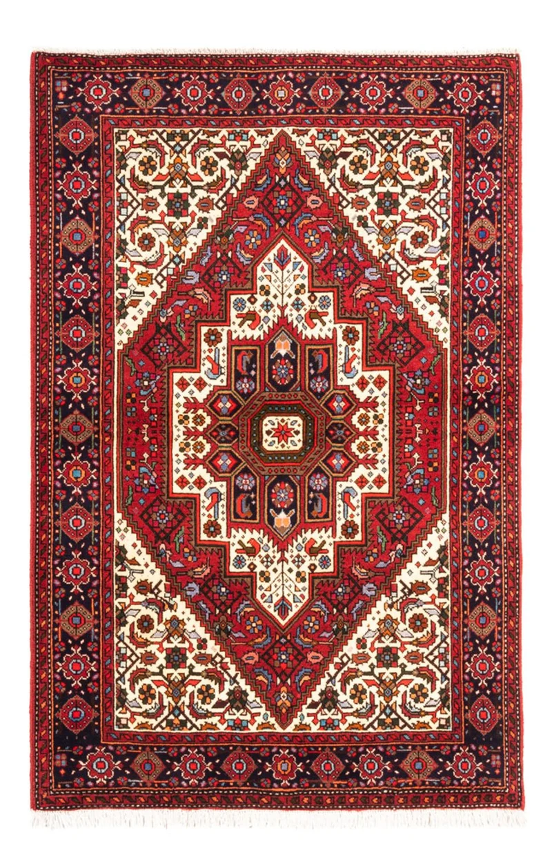 Gholtogh Teppich 97x150cm - Perserteppich - rot
