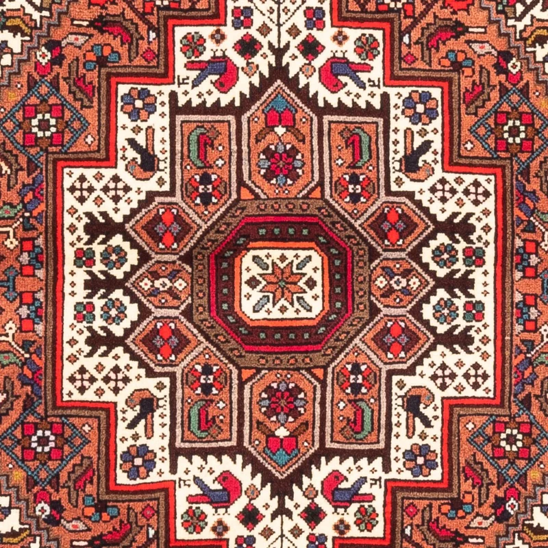 Gholtogh Teppich 100x146cm - Perserteppich - rot