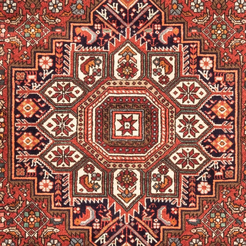 Gholtogh Teppich 100x145cm - Perserteppich - rot
