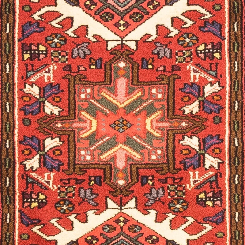 Qaraja Teppich 67x278cm - Perserteppich - rot