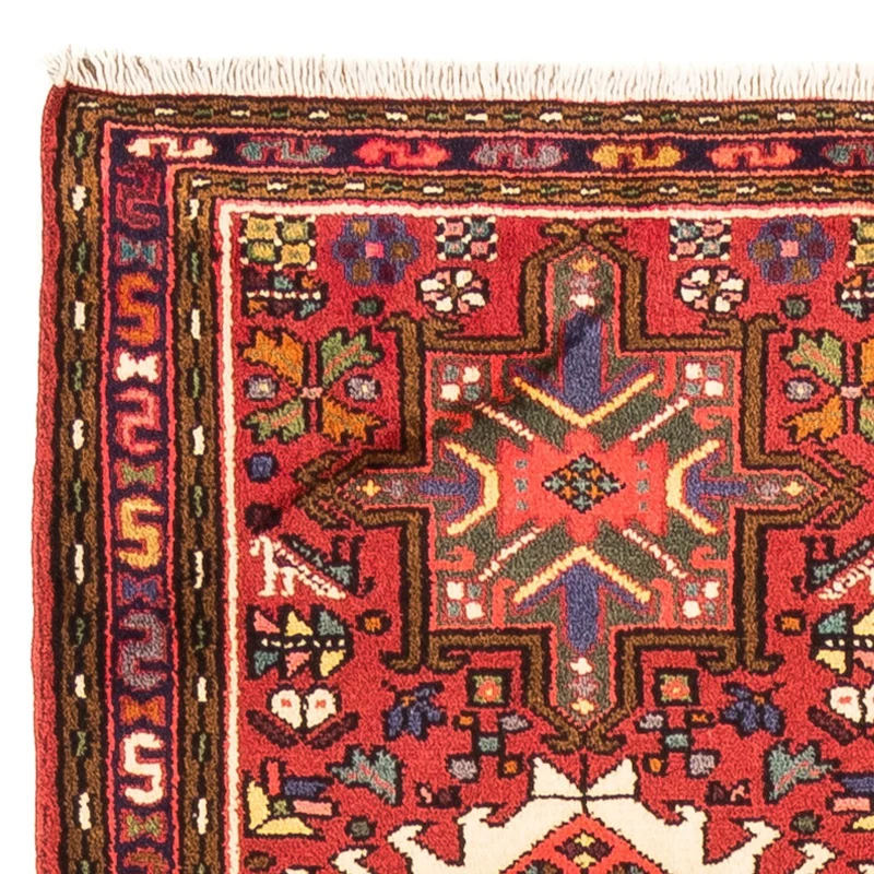 Qaraja Teppich 67x278cm - Perserteppich - rot