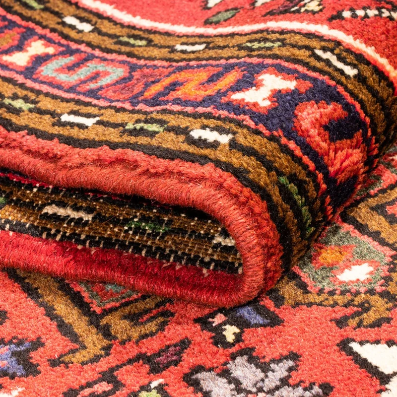 Qaraja Teppich 67x278cm - Perserteppich - rot