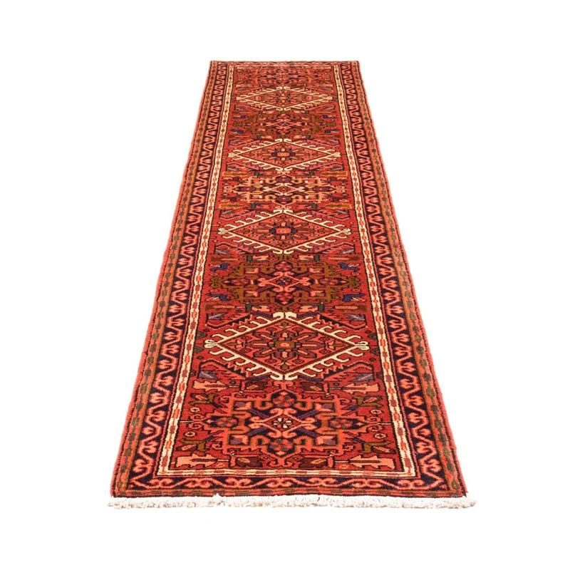 Qaraja Teppich 65x285cm - Perserteppich - rot