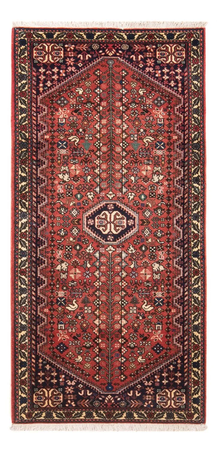 Abadeh Teppich 67x155cm - Perserteppich - rot