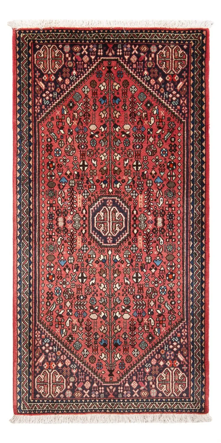 Abadeh Teppich 70x147cm - Perserteppich - rot