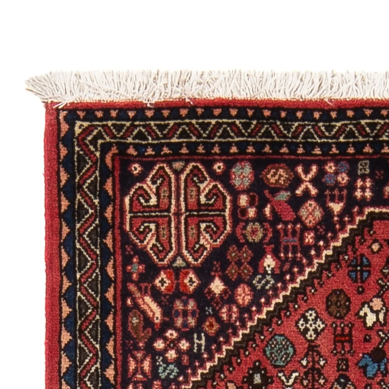 Abadeh Teppich 70x147cm - Perserteppich - rot