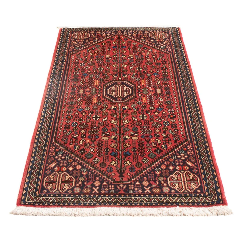 Abadeh Teppich 70x147cm - Perserteppich - rot