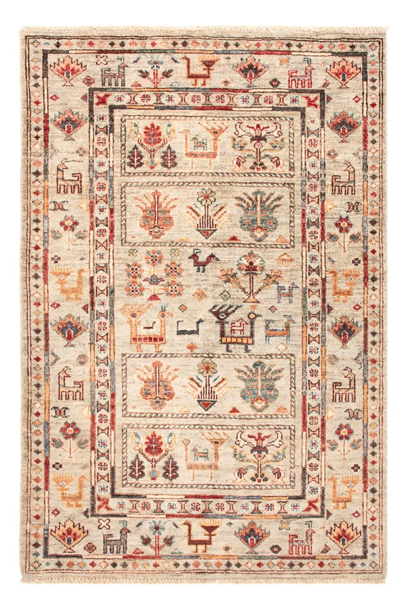 Ariana Teppich 85x123cm - Orientteppich - beige