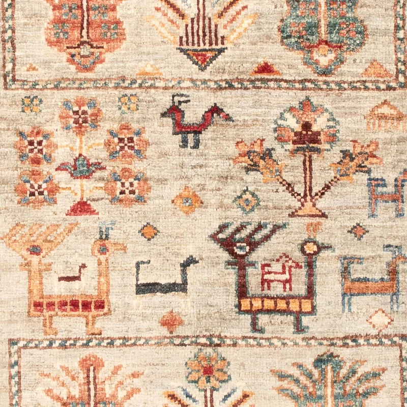 Ariana Teppich 85x123cm - Orientteppich - beige