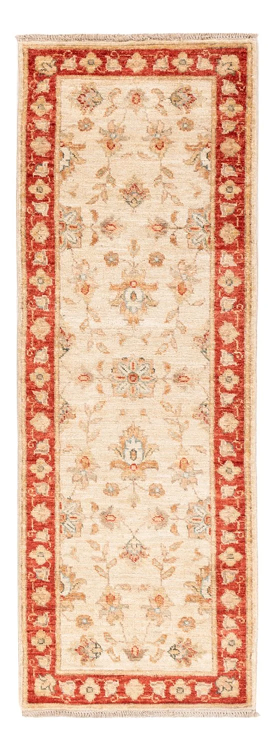 Ziegler Teppich 50x147cm - Orientteppich - beige