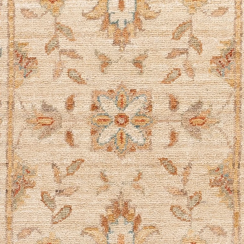 Ziegler Teppich 49x150cm - Orientteppich - beige
