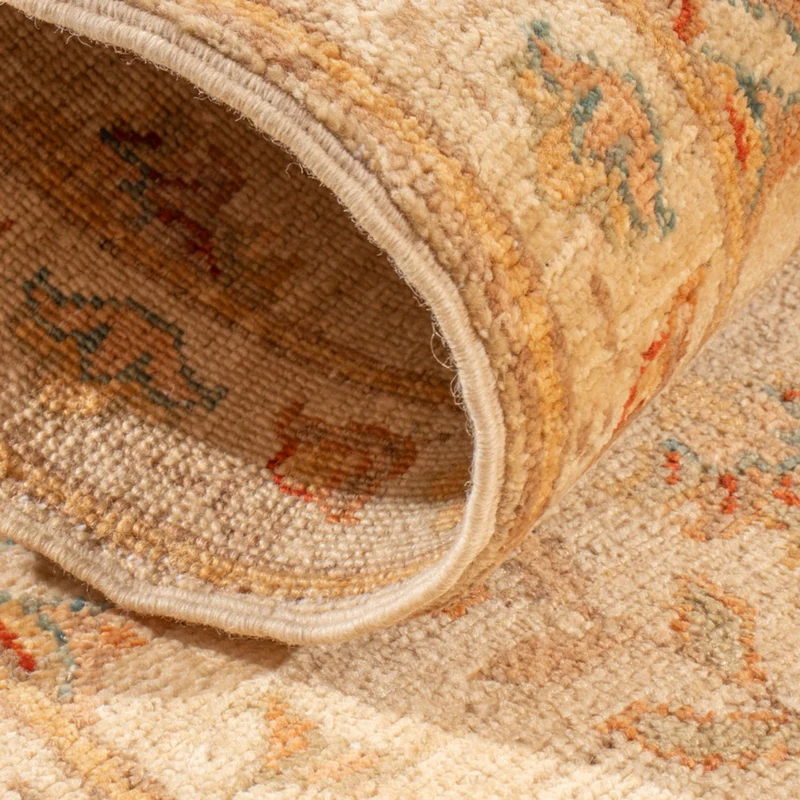 Ziegler Teppich 49x150cm - Orientteppich - beige