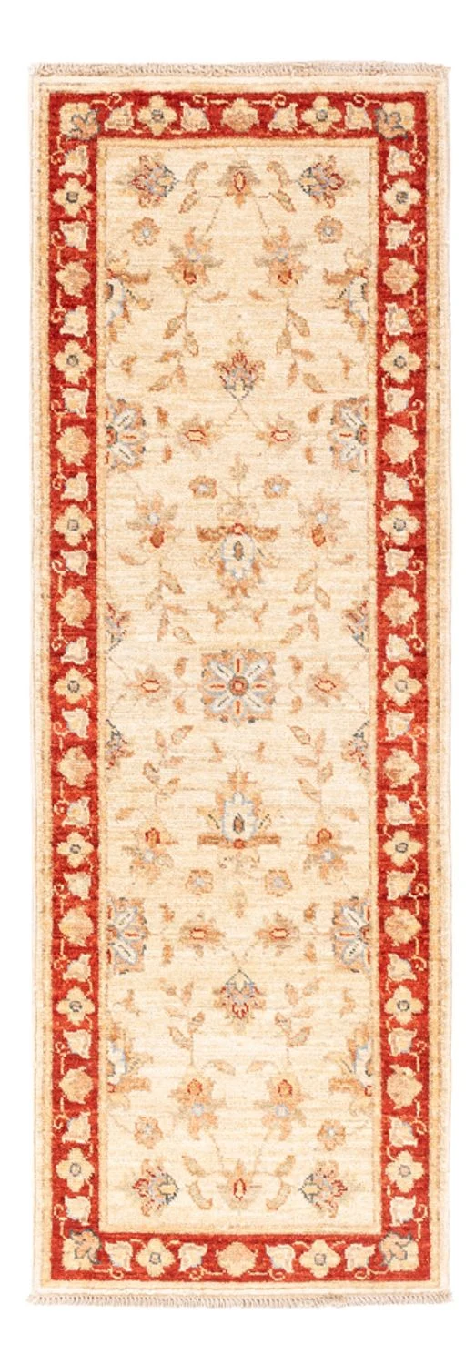 Ziegler Teppich 50x145cm - Orientteppich - beige