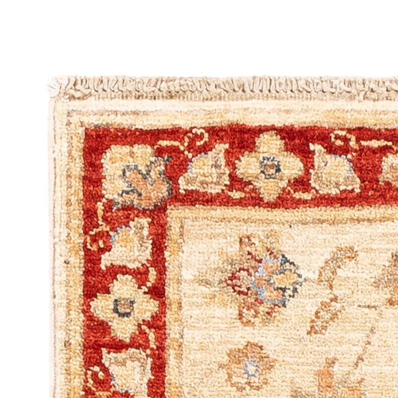 Ziegler Teppich 50x145cm - Orientteppich - beige