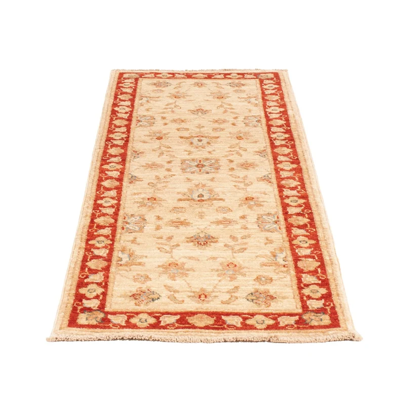 Ziegler Teppich 50x145cm - Orientteppich - beige