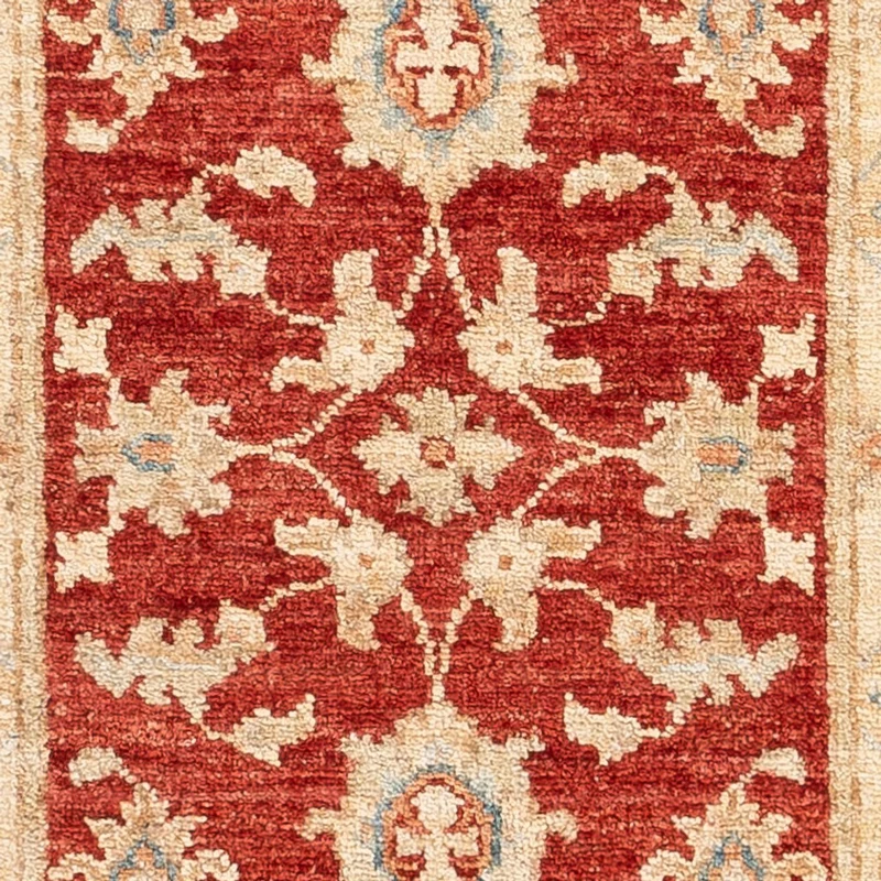 Ziegler Teppich 50x148cm - Orientteppich - rot