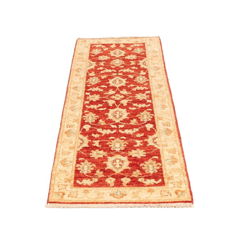 Ziegler Teppich 50x148cm - Orientteppich - rot