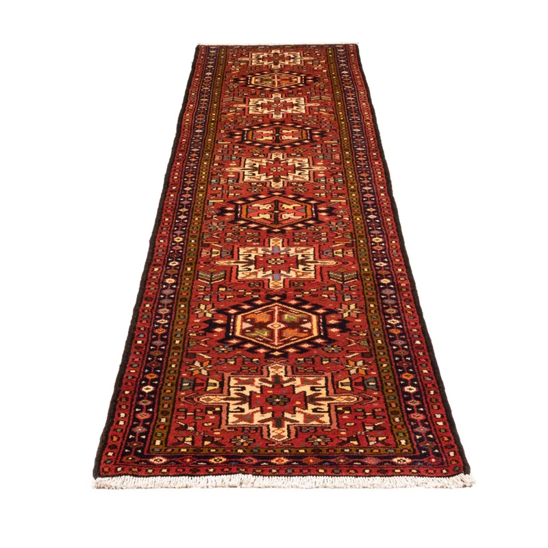Qaraja Teppich 70x300cm - Perserteppich - rot