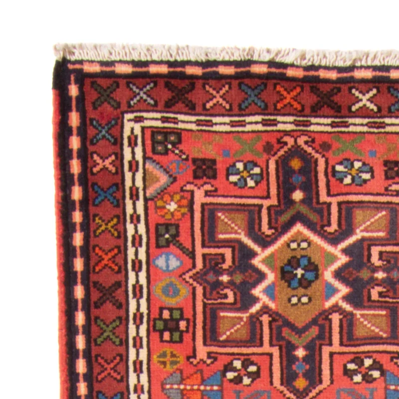 Qaraja Teppich 72x292cm - Perserteppich - rot