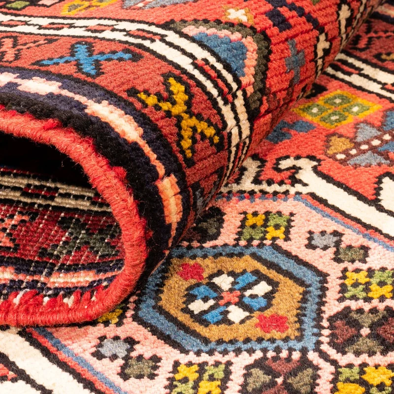 Qaraja Teppich 72x292cm - Perserteppich - rot